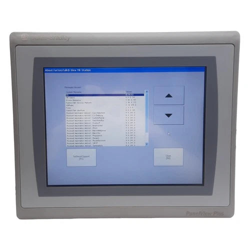 Allen Bradley 2711P-T10C21D8S PanelView Plus 7 Touchscreen HMI, 10.4in, 24VDC