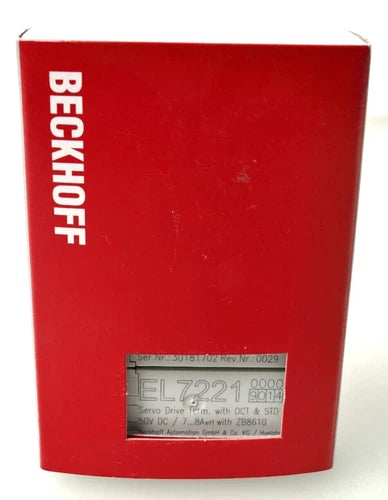Beckhoff EtherCAT-Klemme , 1-Kanal-Motion-Interface | EL7221-9014