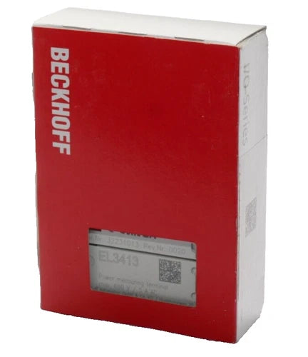 Beckhoff EtherCAT-Klemme, 3-Kanal-Analog-Eingang, Leistungsmessung | EL3413