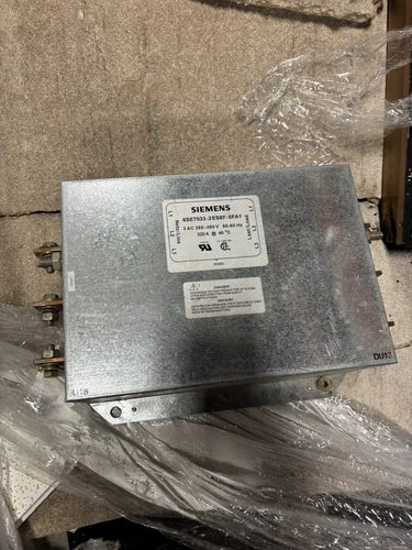 SIEMENS 6SE7033-2ES87-0FA1 Line filter USED