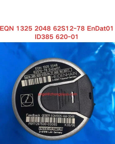 EQN 1325 2048 62S12-78 EnDat01 ID385 620-01 Used HEIDENHAIN encoder,DHL/FEDEX