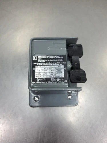 Square D 2510-KW2-2332 SER B Manual Motor Starting Switch, 600V, 30A.      3D-72