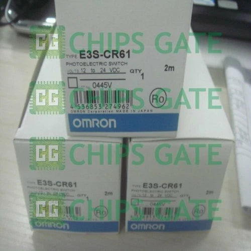 1 pe?a nova em folha Omron E3S-CR61 sensor interruptor fotoel¨¦trico E3SCR61 10-30VDC 2M