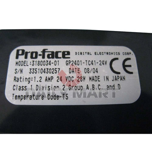 PROFACE GP2401-TC41-24V 7.4 INCH TFT COLOR LCD TOUCH SCREEN PLC DC24V HMI NEW