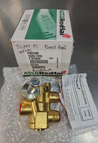 Asco EF8321G002 Solenoid Valve 24/DC                                      Loc6E1
