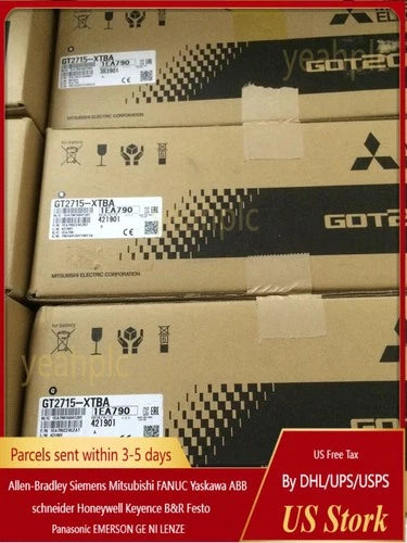 MITSUBISHI HMI GT2715-XTBA Touch Panel GT2715XTBA New In Box Fast Shipping