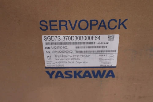 NEW YASKAWA SGD7S-370D30B000F64 SERVO DRIVE STOCK 1553-A
Opens in a new window or tab