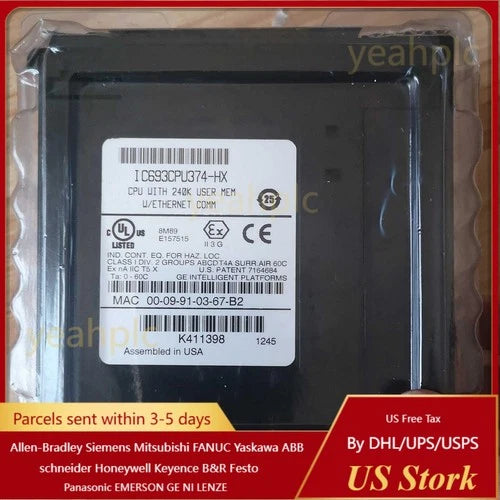 1PC New GE FANUC IC693CPU374-HX Module Expedited Shipping