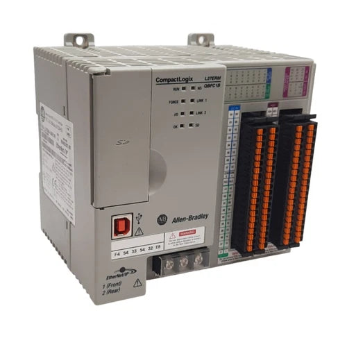 Allen Bradley 1769-L27ERM-QBFC1B CompactLogix 5370 Controller EtherNet/IP 24VDC