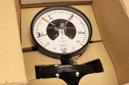 WIKA 421.12 -50 350 mmWS Manometer gauge 1028 OVP