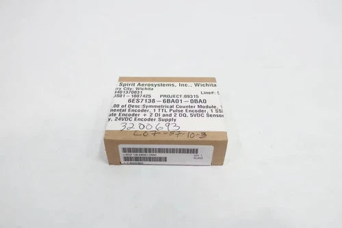 Siemens 6ES7 138-6BA01-0BA0 Simatic Et 200sp Plc Module