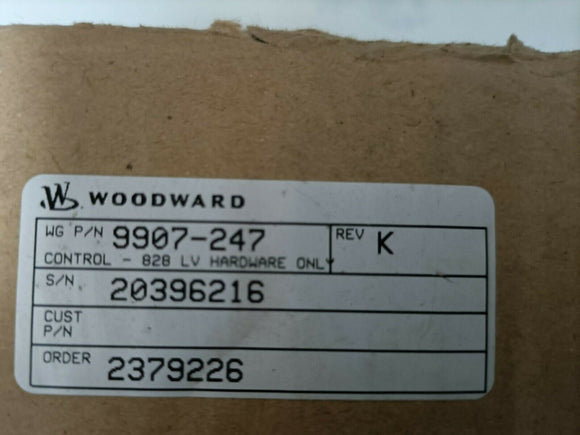 woodward  9907-247  505TurbineControl  9907247