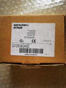 SPRECHER + SCHUH CONTACTOR CA7-37E-00 CA737E00