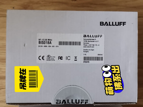 BALLUFF BlS M-4006-034-001-ST4  NEW