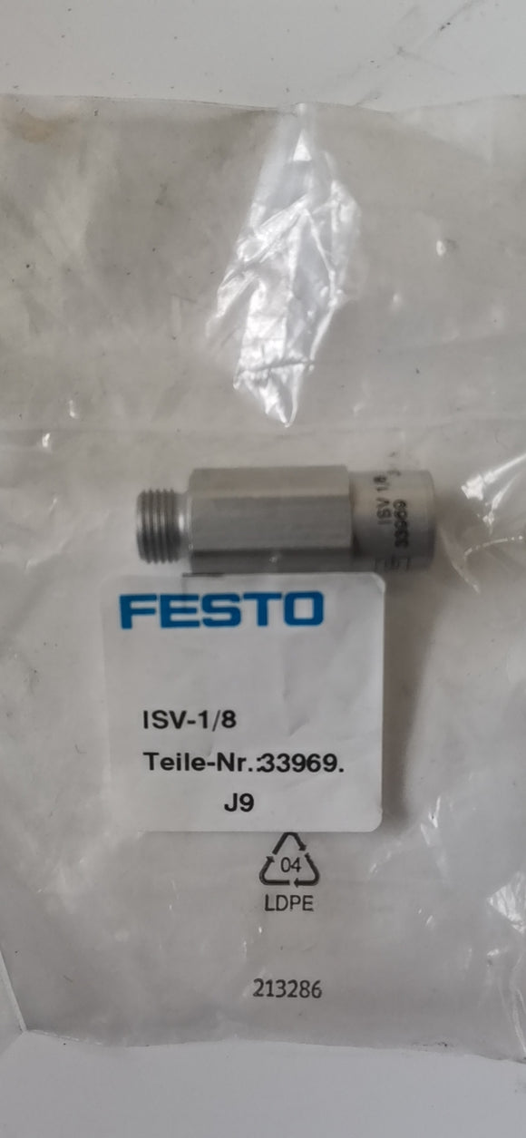 Festo isv- 1/8 33969 new isv1/8 33969