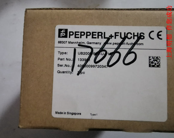 Pepperl+Fuchs UB2000-F42-U-V15 UB2000F42UV15