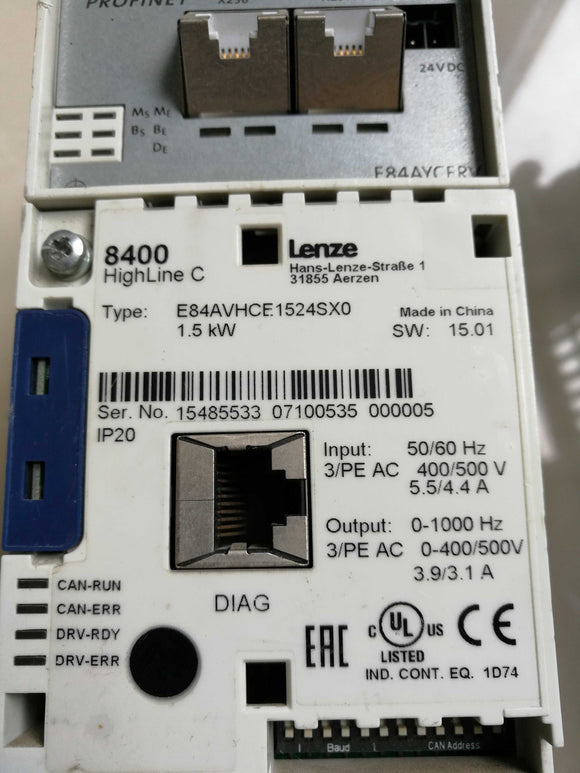 Lenze E84AVHCE1524SX0