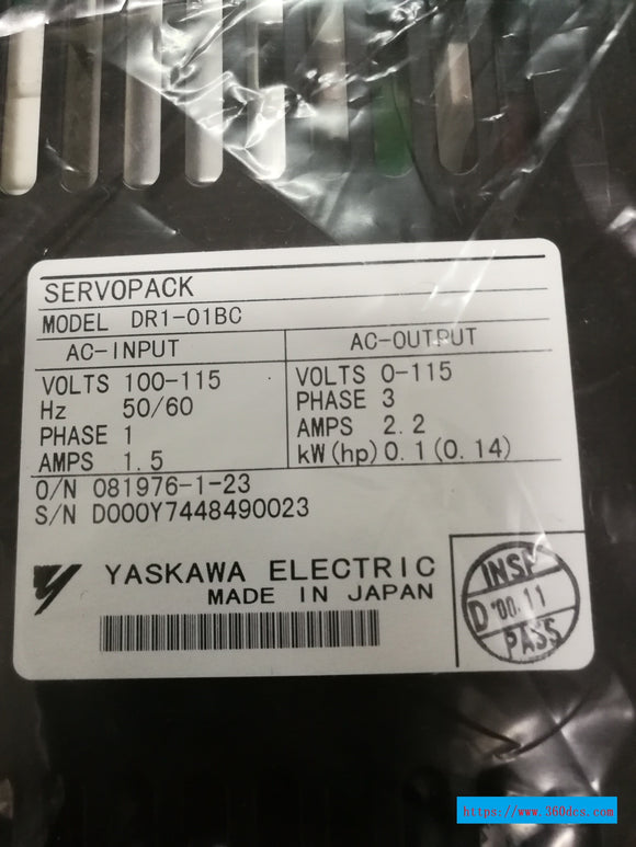 YASKAWA dr1-01bc nouveau dr101bc