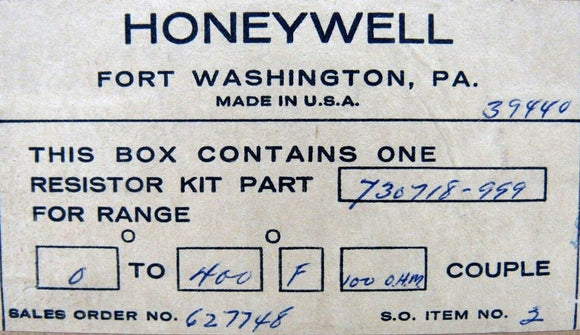 HONEYWELL 730718-999