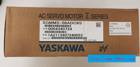 YASKAWA sgmms-08adc6s new sgmms08adc6s