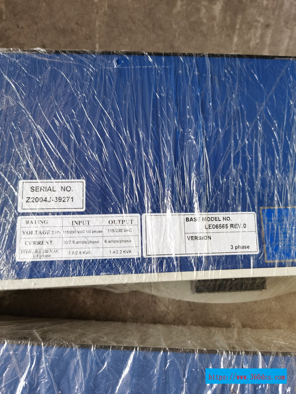 KOLLMORGEN le06565 rev.0