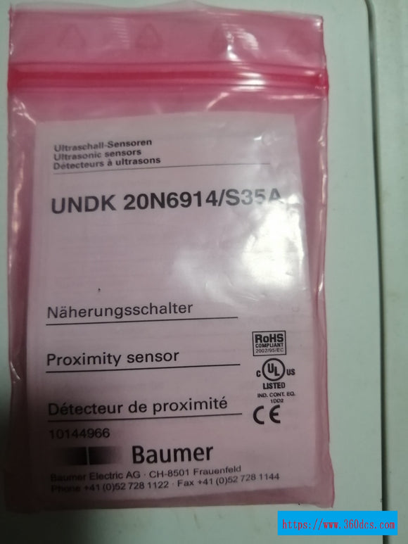 BAUMER undk 20n6914/s35a new