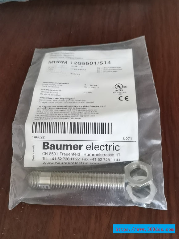 BAUMER MHRM 12G5501/S14 new