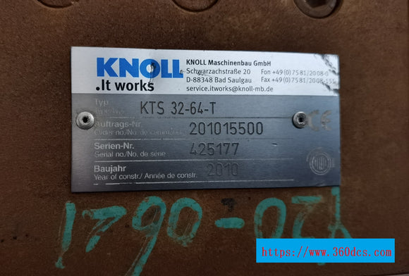 KNOLL KTS 32-64-T KTS 3264T