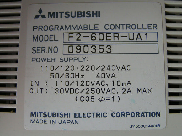 Mitsubishi F2-60ER-UA1