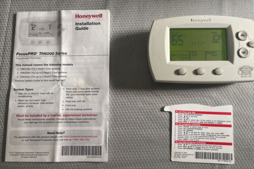 honeywell TH6320U