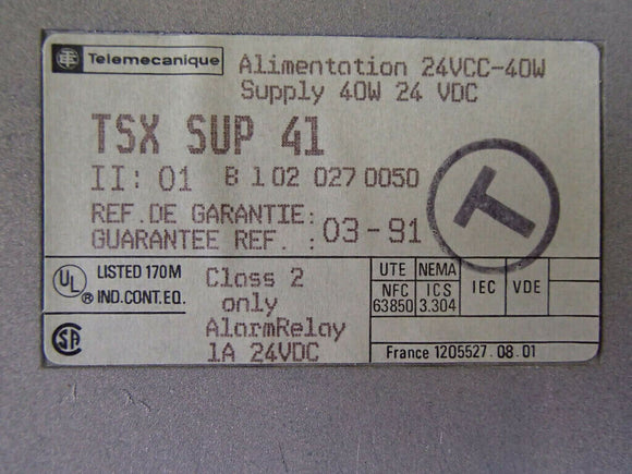 MODICON TSXSUP41