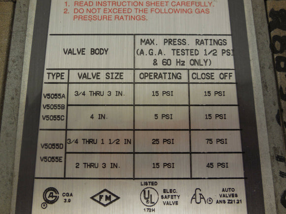 honeywell V4055B-1039