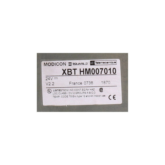 MODICON XBT HM007010
