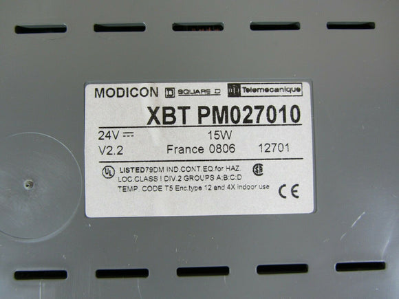 MODICON XBT PM027010