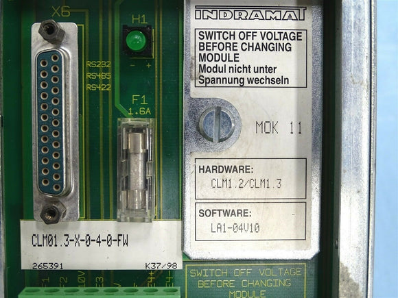 Indramat FWA-CLM1.3-LA1-03VRS-MS