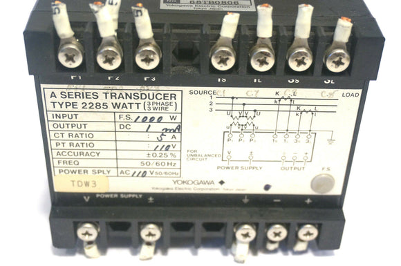 YOKOGAWA 2285