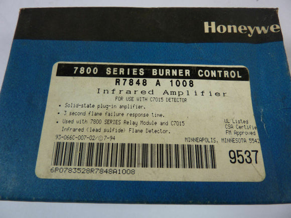 HONEYWELL R7848-A-1008