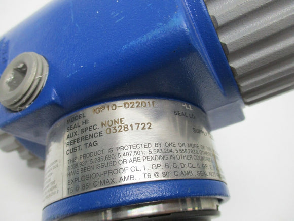 FOXBORO igp10-d22d1f