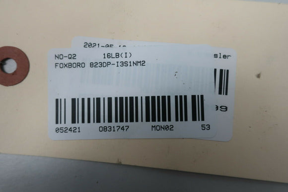 FOXBORO 823dp-i3s1nm2