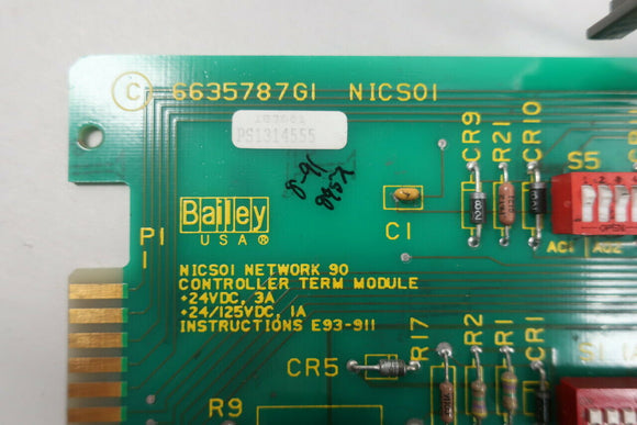 BAILEY CONTROLS NICS01
