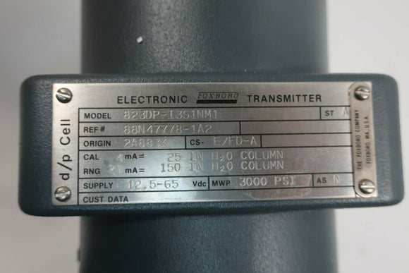 FOXBORO 823dp-i3s1nm1