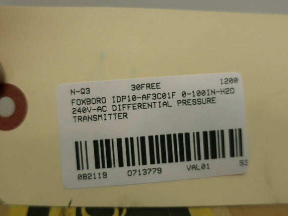 FOXBORO idp10-af3c01f