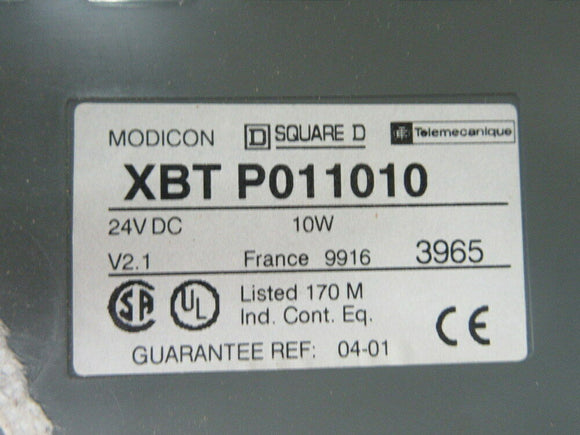 MODICON XBT P011010