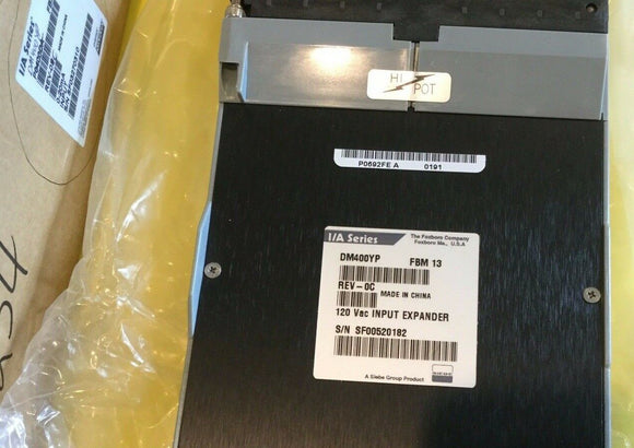 FOXBORO dm400yp