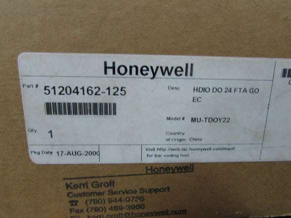 HONEYWELL 51204162-125