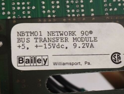 BAILEY CONTROLS NBTM-01 new
