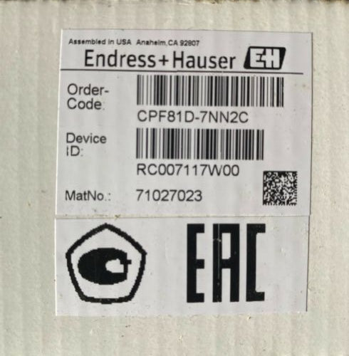E+H cpf81d-7nn2c